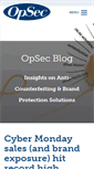 Mobile Screenshot of blog.opsecsecurity.com